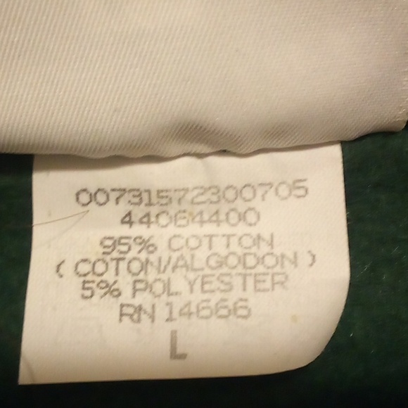 Crossgrain Lee "Jim Beam Custom Gibson Guitar" Green Sweatshirt -Size Large - Picture 5 of 9